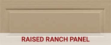 Raised ranch panel